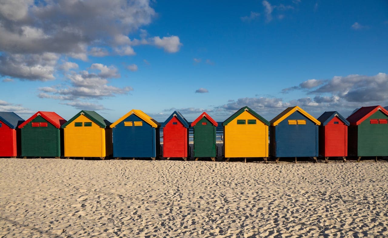 Brighton beach huts